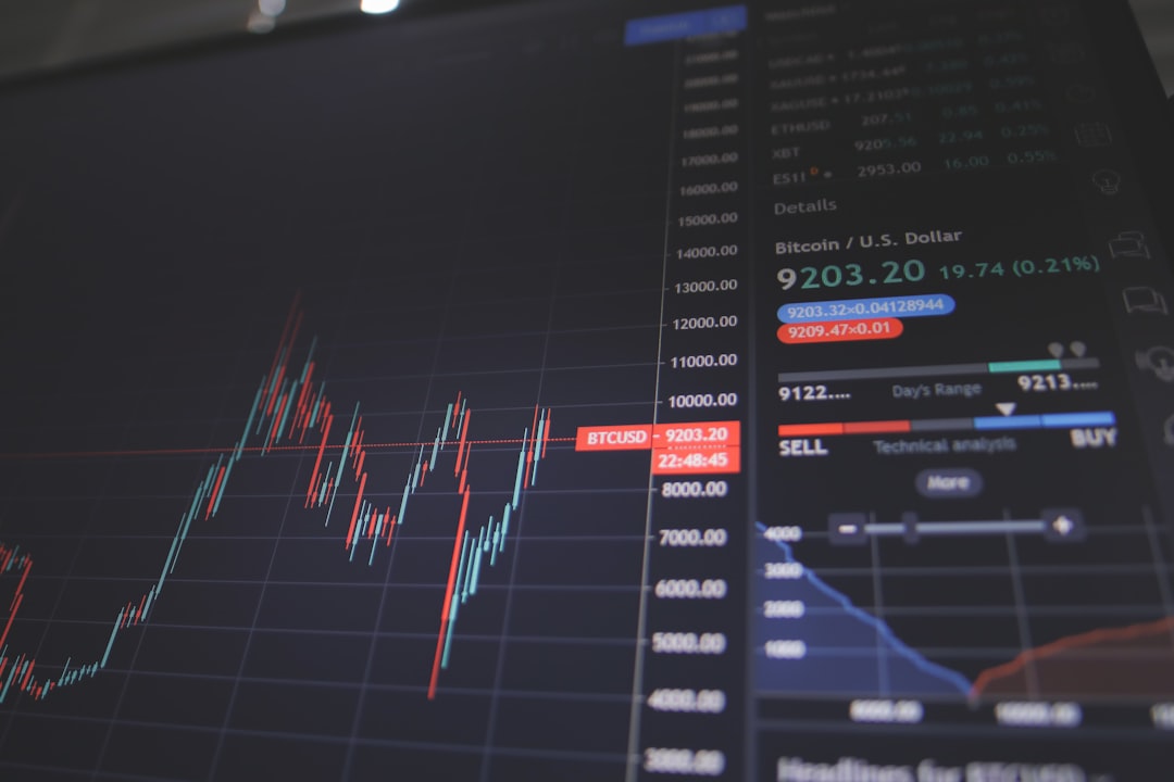 Trader analyzing protective strategies during financial market crash and volatility